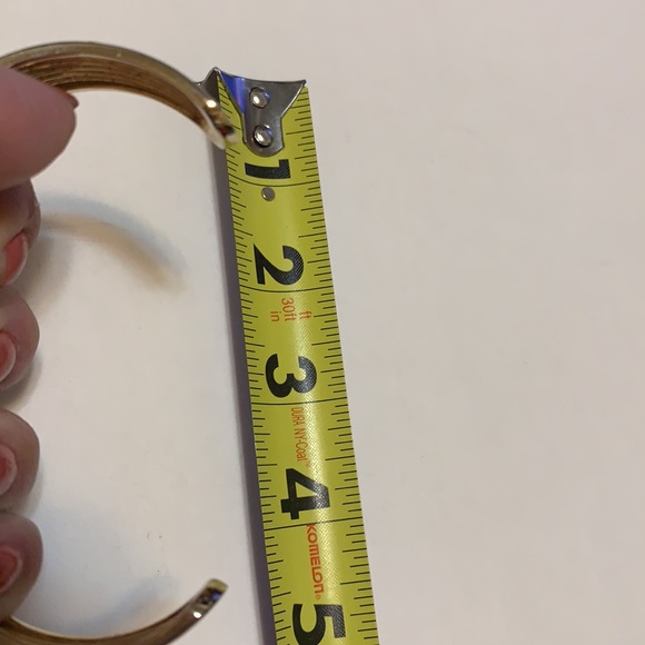 VINTAGE GENEVA Tigers Eye Gemstone bangle Bracelet Cuff watch Quartz Custom - Picture 15 of 16